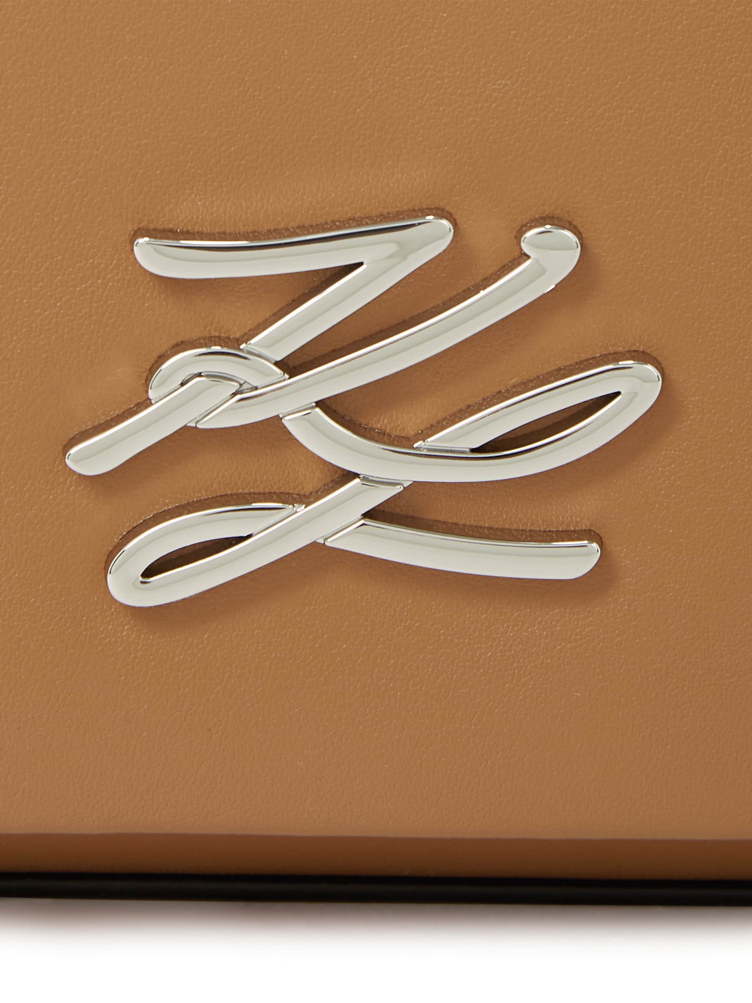 Karl Lagerfeld Crossbody bag 'Autograph' in Brown