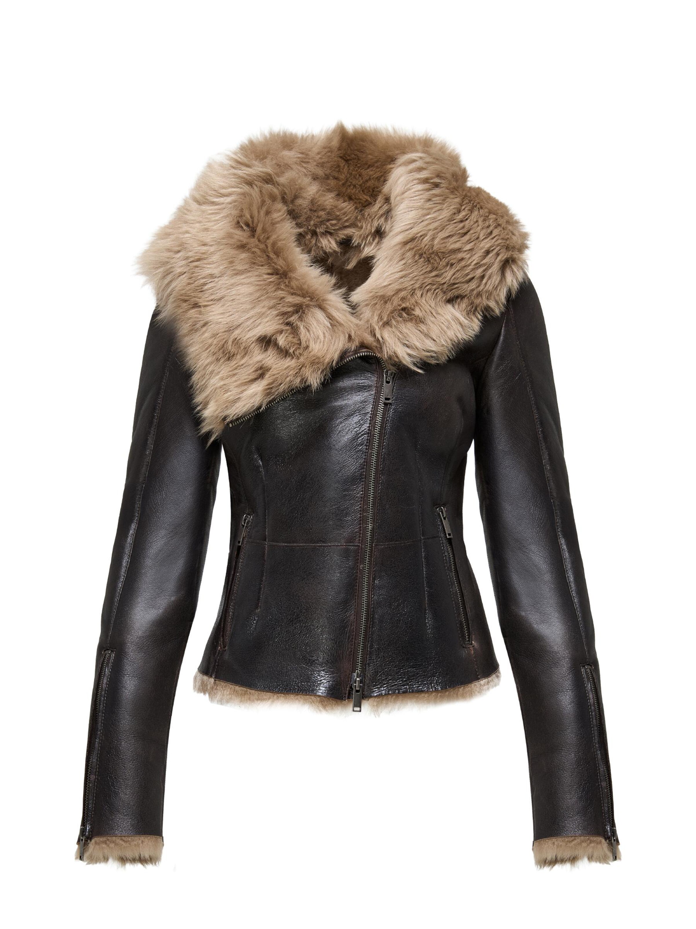 Giacca invernale 'Petra' di V S P in marrone: frontale