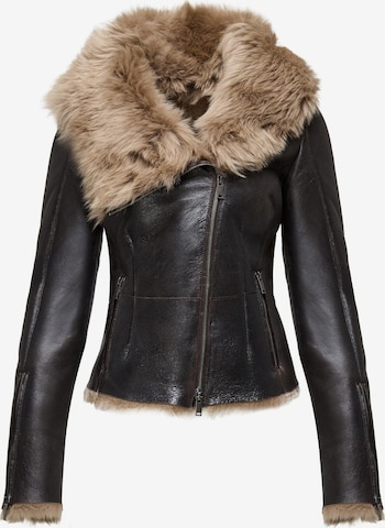 V S P Vinterjakke 'Petra' i brun: forside