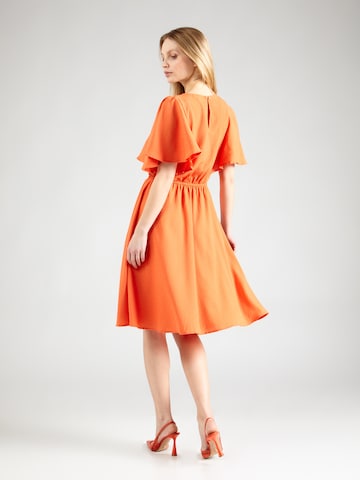 SAINT TROPEZ Obleka 'Druna' | oranžna barva