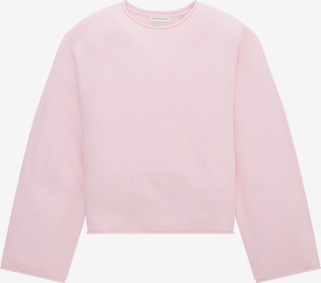 TOM TAILOR Sweter w kolorze różowy: przód