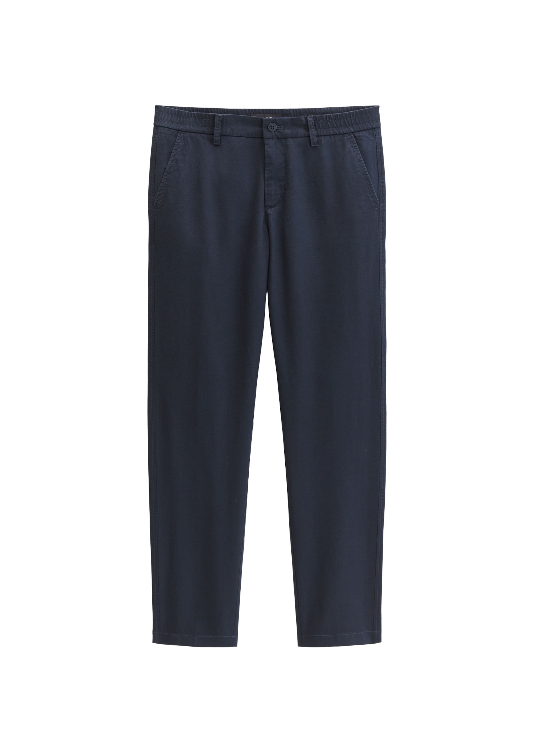 Marc O'Polo Tapered Chino Pants in Blue: front