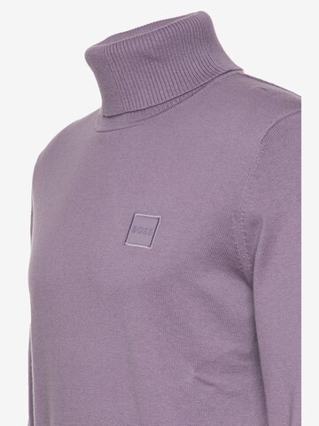 BOSS Sweater 'Akiro' in Purple