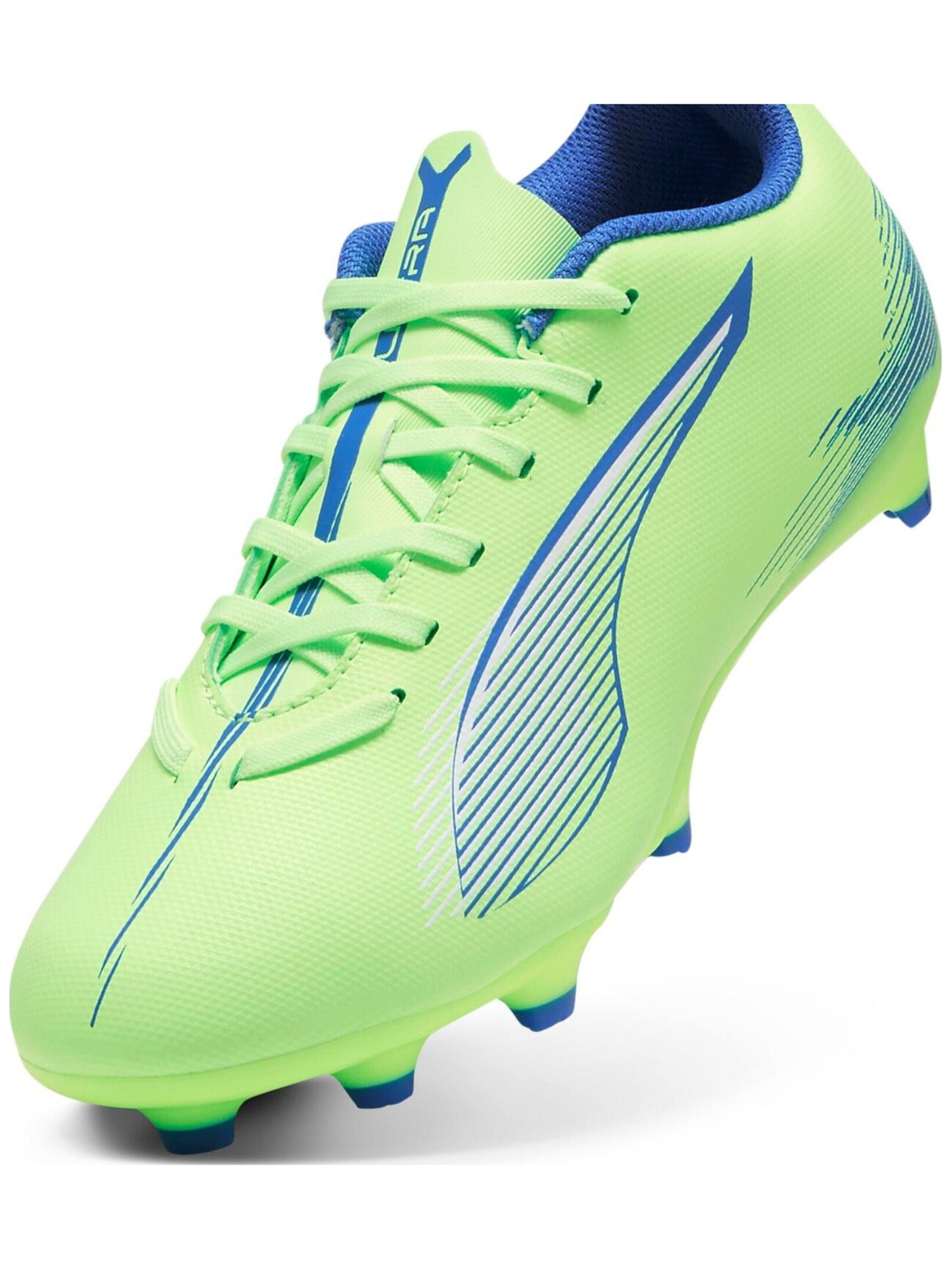PUMA - Zapatillas de fútbol 'Puma Ultra 5 Play Fgag Jr Fizzy Apple W' en verde