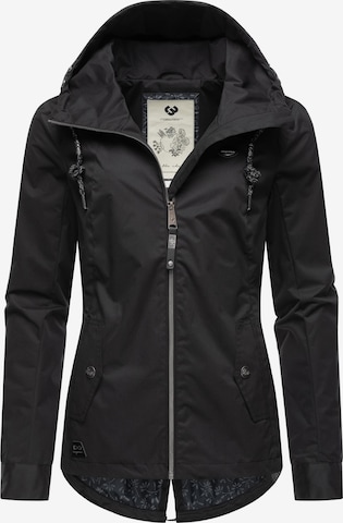 Giacca funzionale 'Monade' di Ragwear in nero: frontale