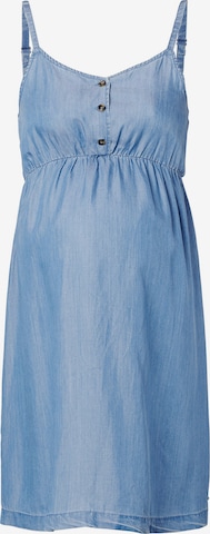 Esprit Maternity Summer Dress in Blue: front