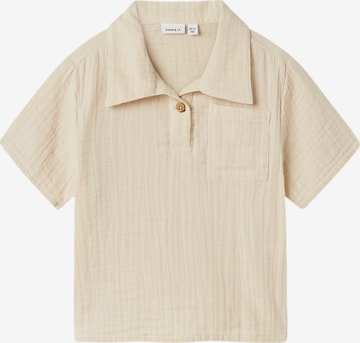 NAME IT Regular Fit Hemd 'Hefin' in Beige: Vorderseite