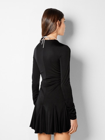 Bershka Kleid in Schwarz