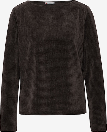 STREET ONE Shirt in Brown: front