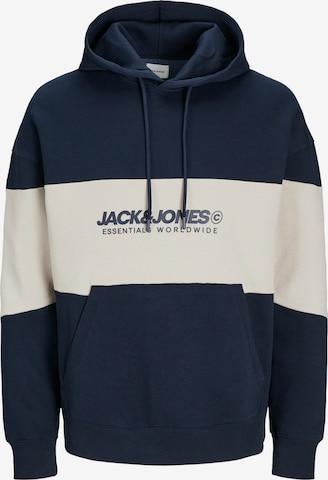 Sweat-shirt 'JJELegacy' JACK & JONES en bleu : devant