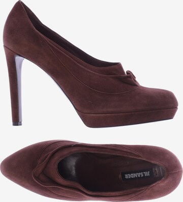 JIL SANDER High Heels & Pumps in 39 in Brown: front