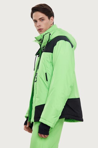 Finn Flare Winterparka 'World' in Groen