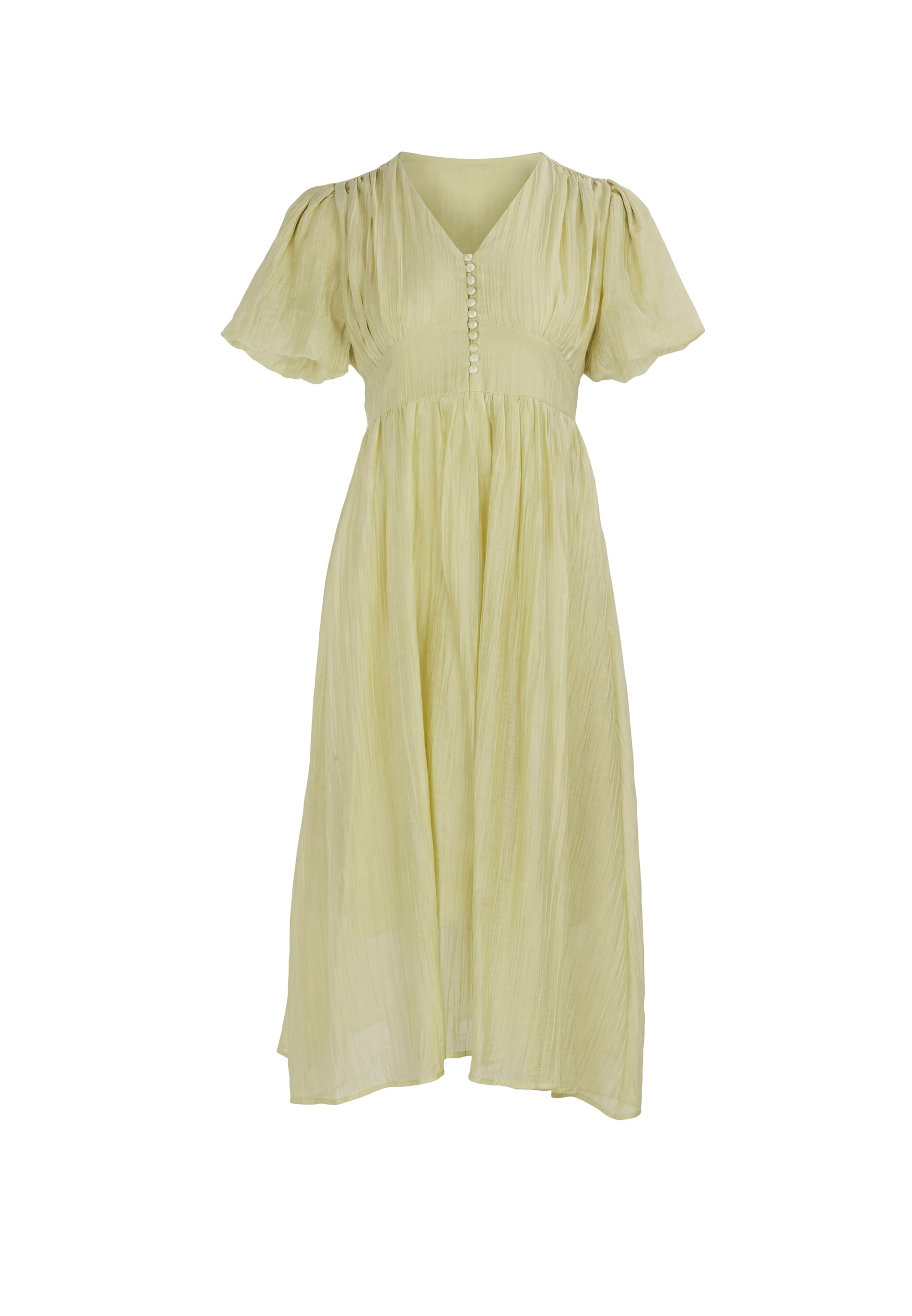 usha FESTIVAL - Vestido en verde: frente