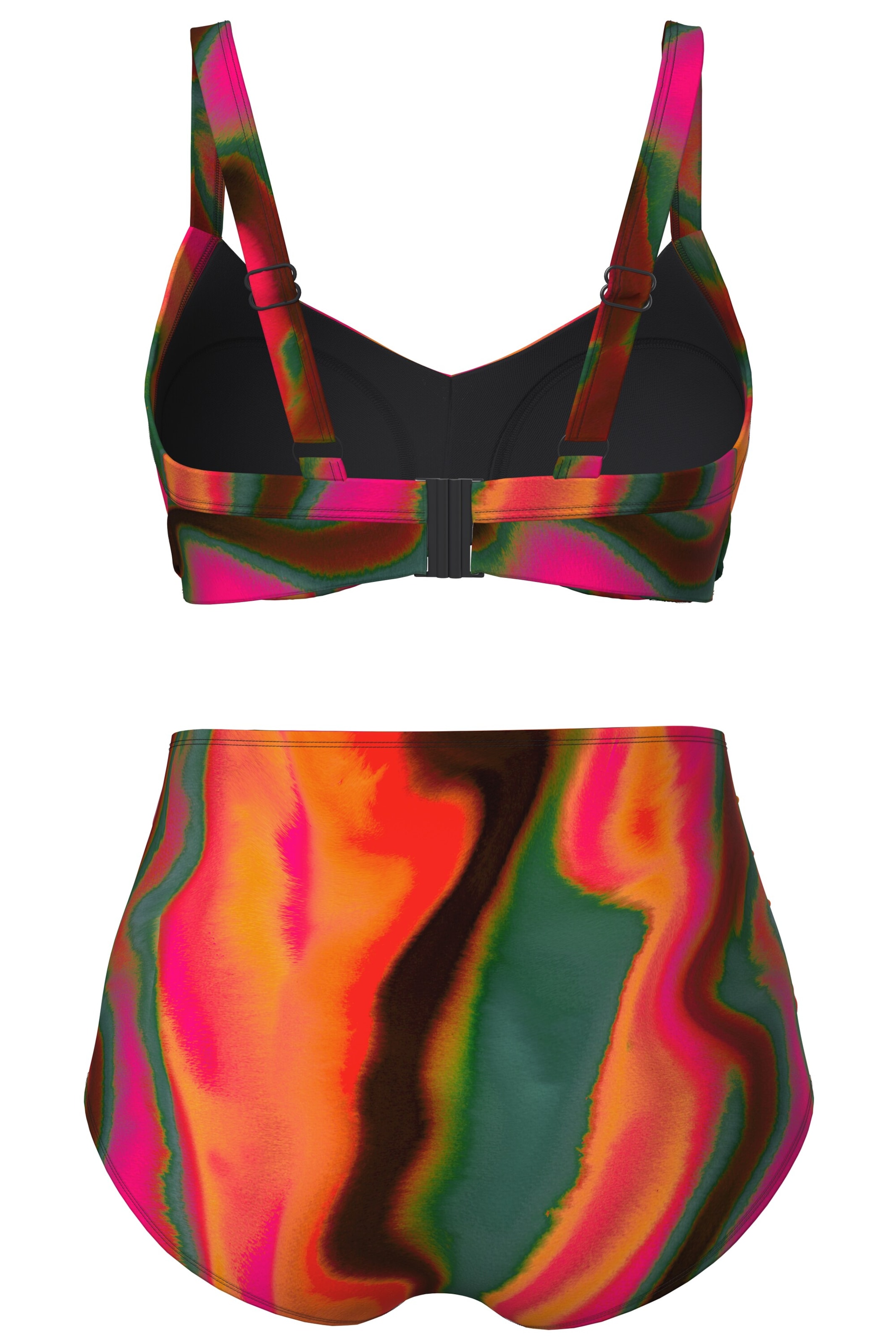 Ulla Popken Bralette Bra in Mixed colours