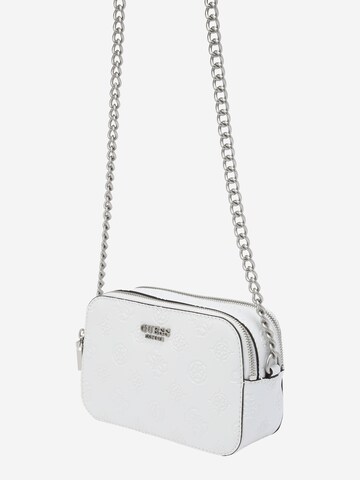 GUESS Crossbody Bag 'Galeria' in White: front