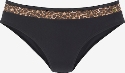 LASCANA Bikini bottom 'Adele' in Brown / Yellow / Black, Item view