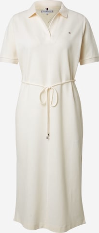 Robe TOMMY HILFIGER en beige : devant