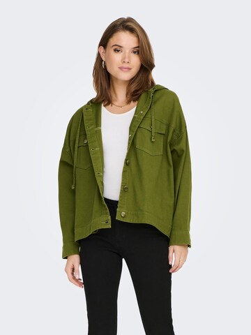 ONLY Between-Season Jacket 'DREW' in Green: front