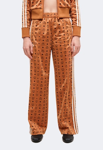 ADIDAS PERFORMANCE Loosefit Sporthose in Orange: Vorderseite