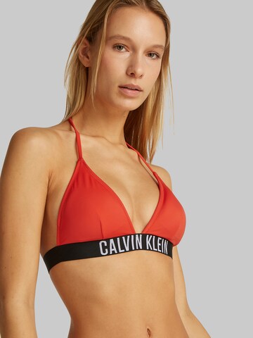 Triangle Hauts de bikini 'Intense Power' Calvin Klein Swimwear en rouge