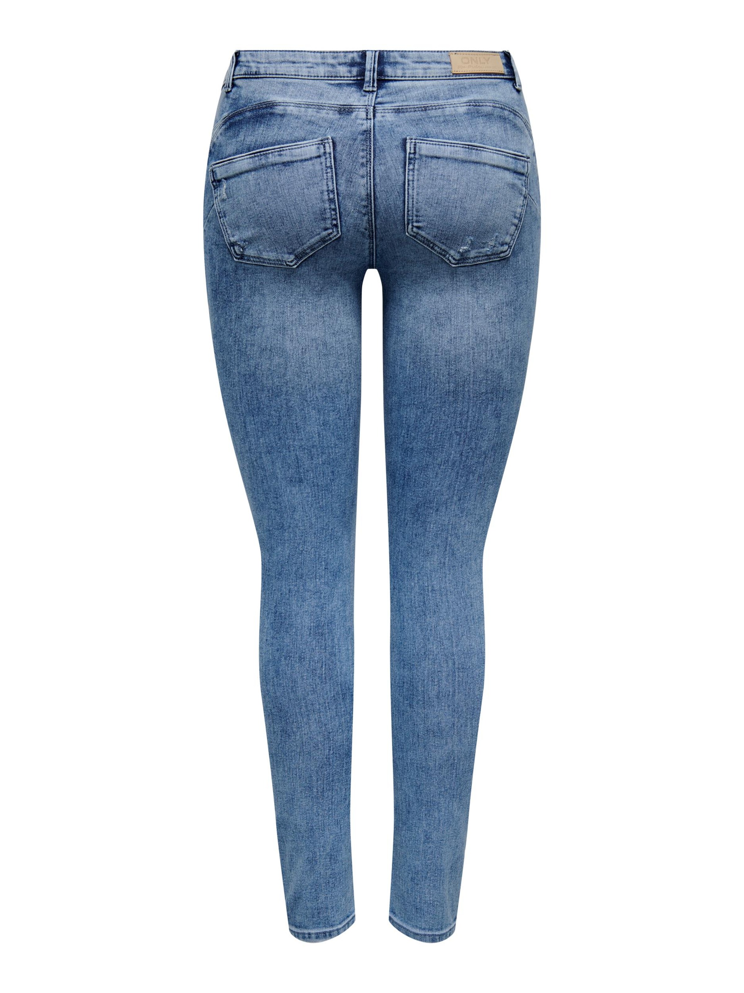Skinny Jean 'DAISY' ONLY en bleu