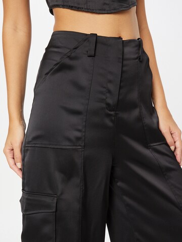 Nasty Gal - Loosefit Calças cargo em preto