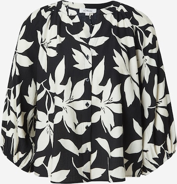 s.Oliver Блузка в Черный: спереди