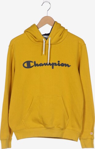 Champion Sweatshirt & Zip-Up Hoodie in S in Yellow: front