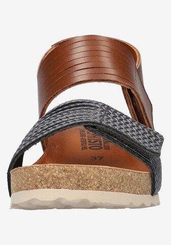 MEPHISTO Strap Sandals 'Rosalia' in Brown