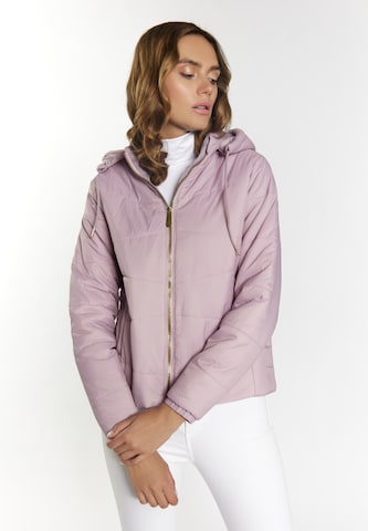 faina Between-Season Jacket 'Caspio' in Purple: front