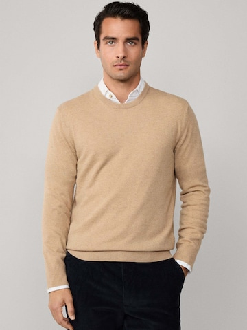 Hackett London Pullover in Beige: Vorderseite