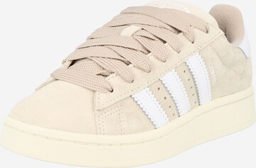 Baskets basses Campus 00s en cuir femme blanc Adidas Originals : un large  choix de chaussures femme