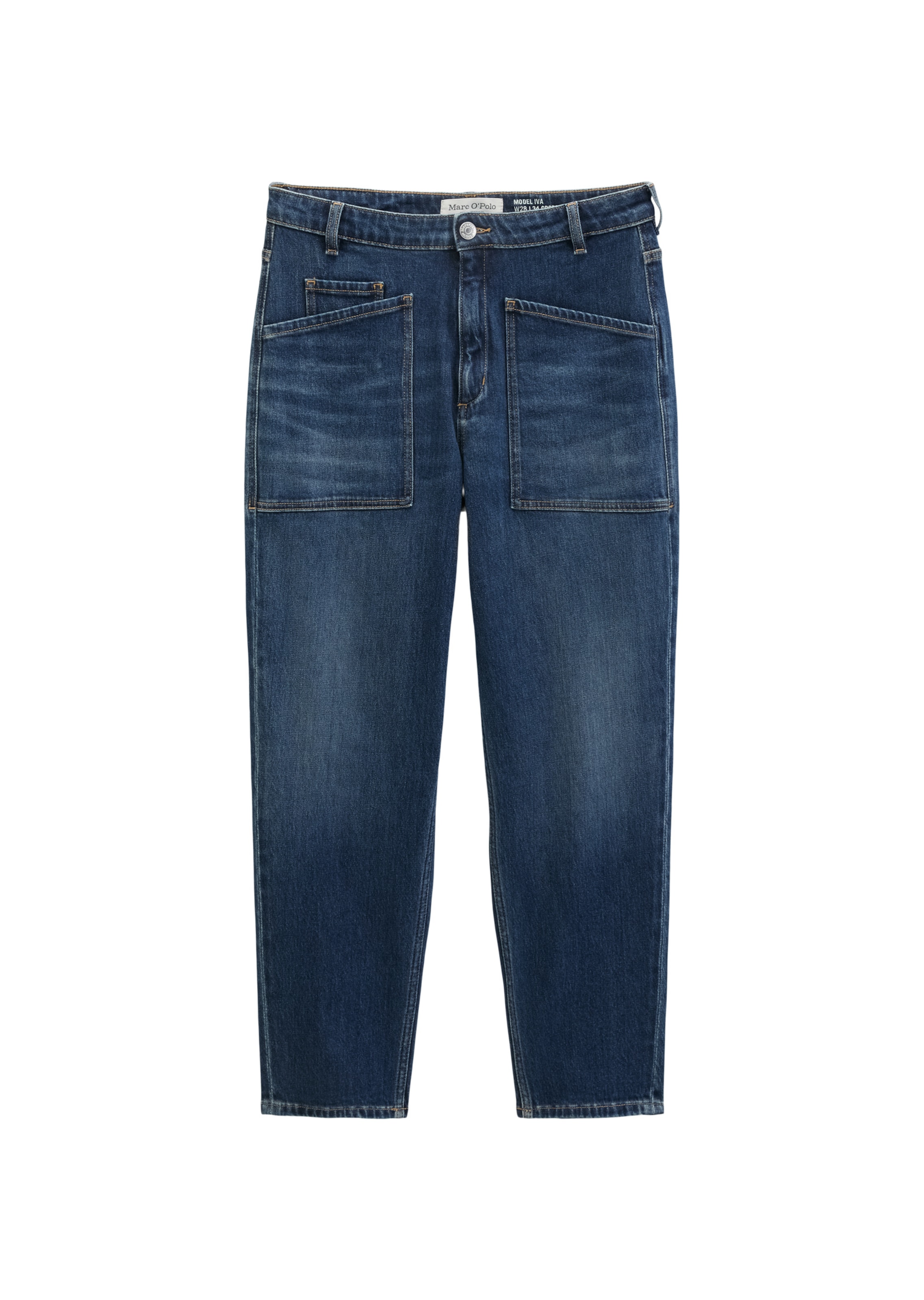 Marc O'Polo Barrel Jeans 'Iva' in Blue: front