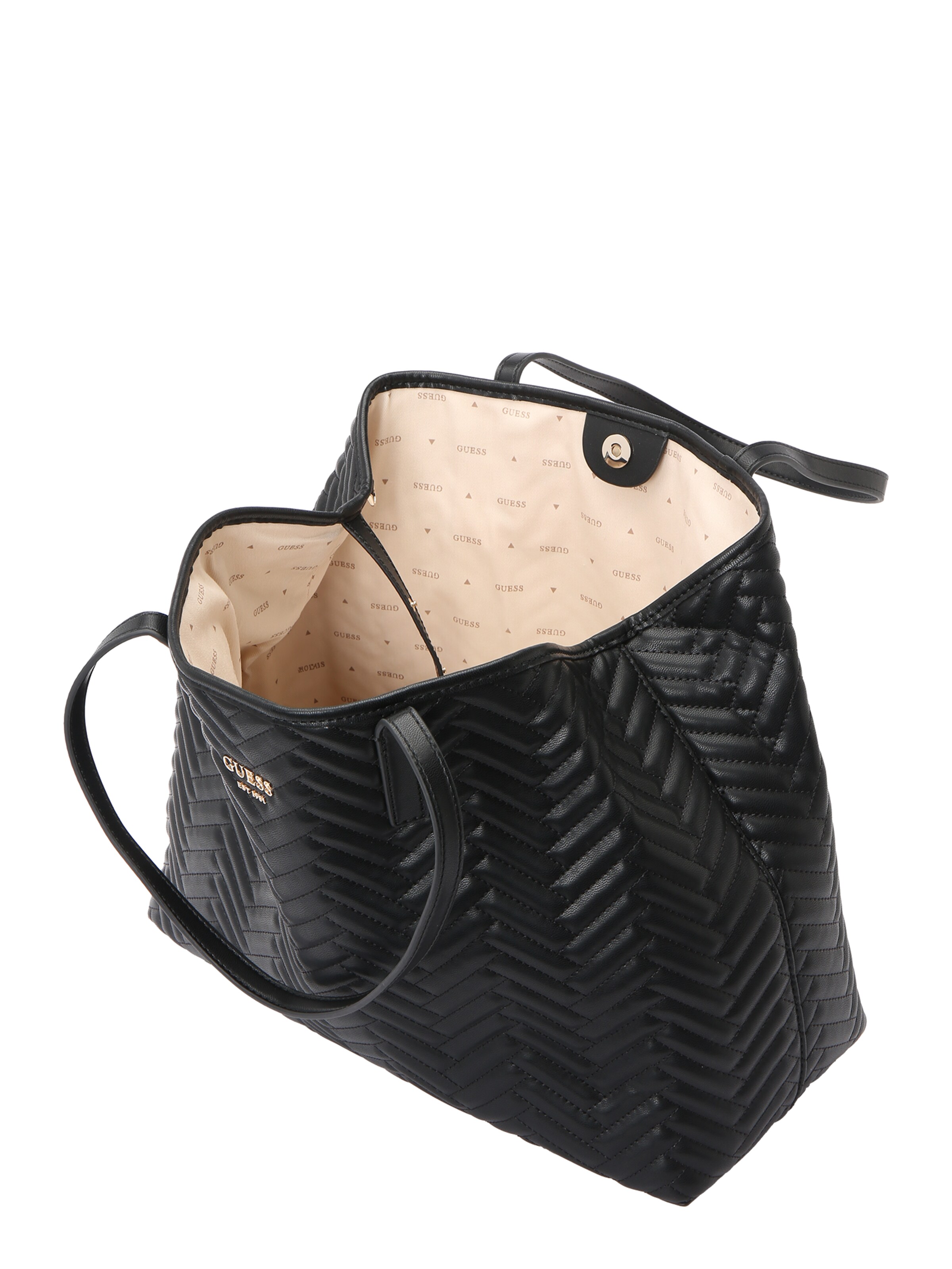 GUESS "Чанта тип ""Shopper""" 'Vikky II' в черно