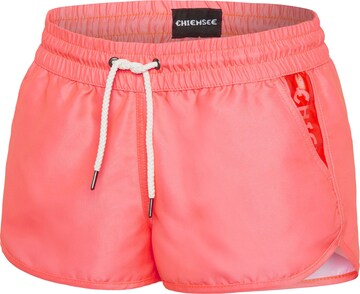 Regular Shorts de bain CHIEMSEE en rose