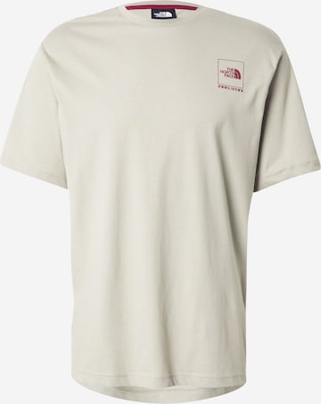 T-Shirt 'Coordinates' THE NORTH FACE en gris : devant