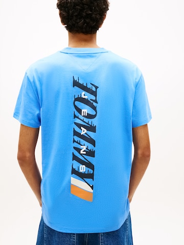 Tommy Jeans Majica 'VINTAGE' | modra barva