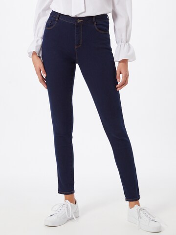 Dorothy Perkins Skinny Τζιν 'Ellis' σε μπλε: μπροστά