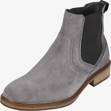 BULLBOXER Chelsea boots '679P71219A' in Grijs: voorkant