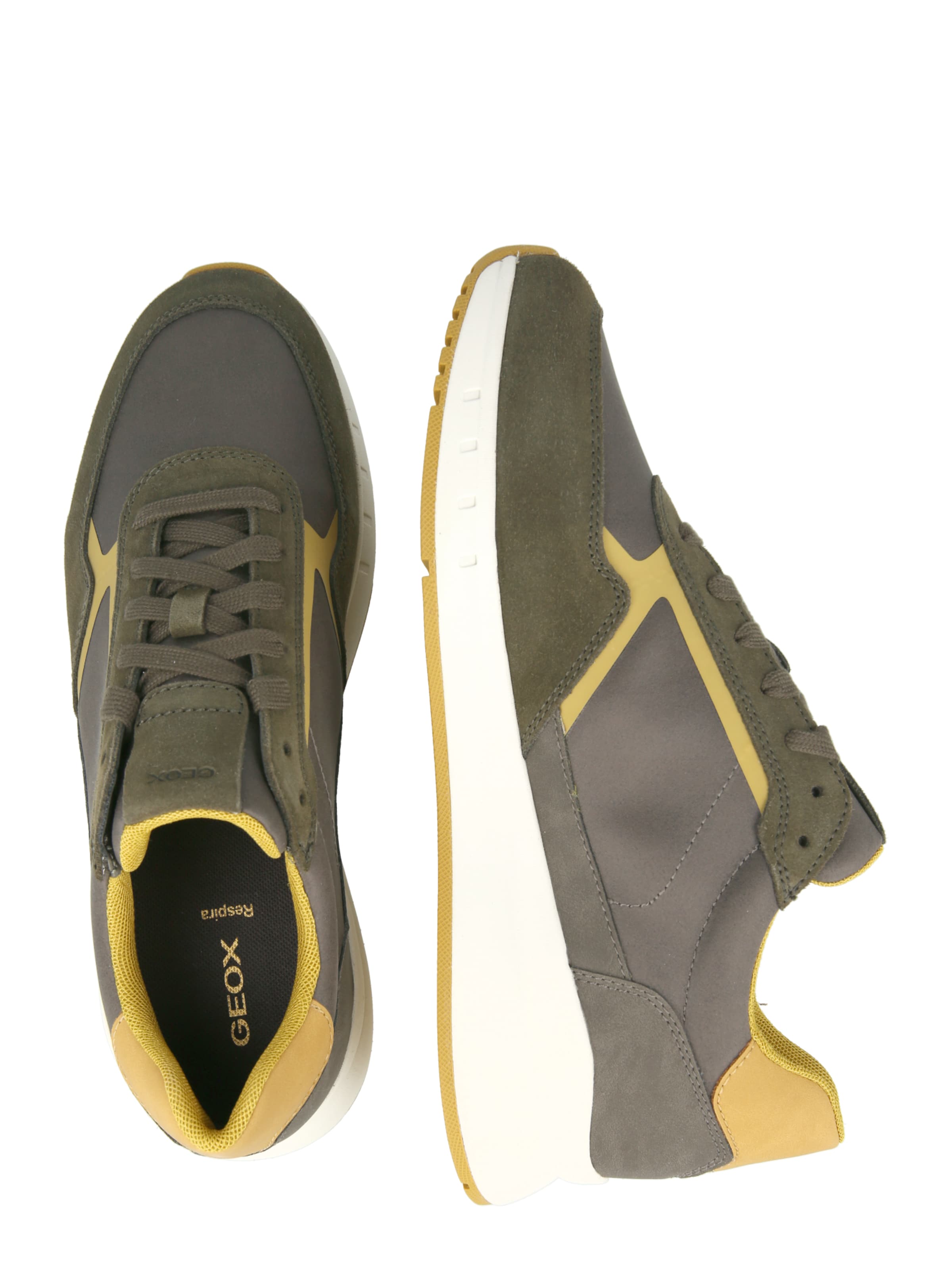 GEOX Rövid szárú sportcipők 'BRANTHON' - szürke