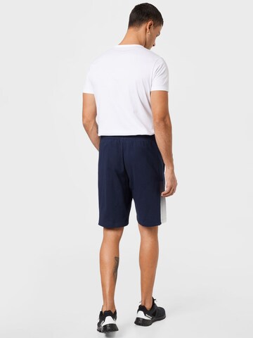 ADIDAS SPORTSWEAR Regular Спортен панталон 'Essentials Summer Lightweight French Terry -Dye' в синьо