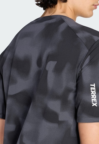 T-Shirt fonctionnel ADIDAS TERREX en noir
