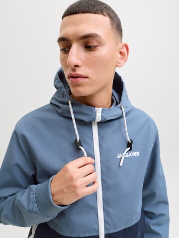 JACK & JONES Tussenjas 'JJERUSH' in Blauw