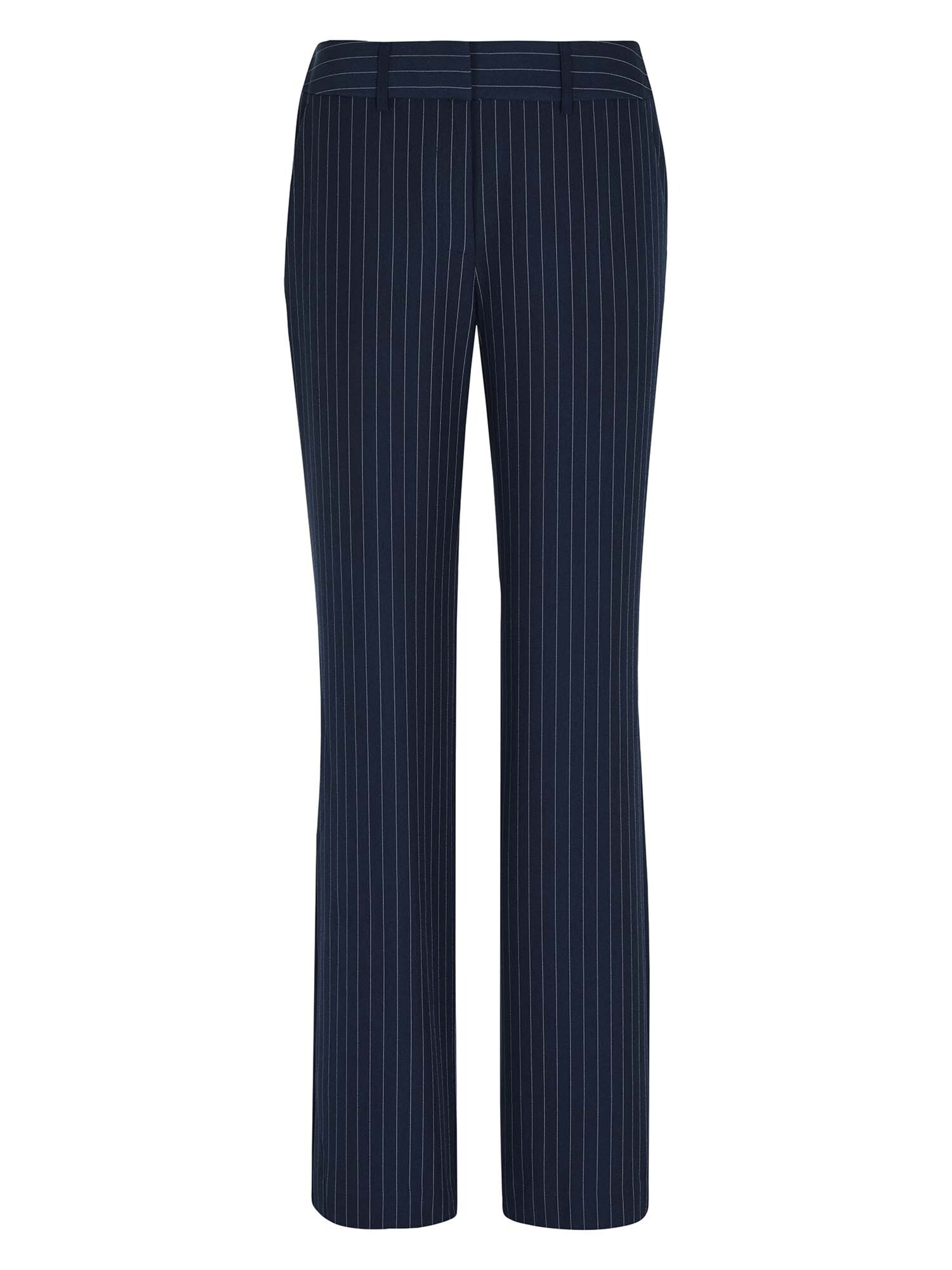 MADELEINE Pants in Night blue / White, Item view