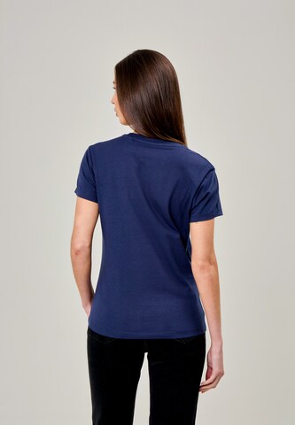 BENCH T-Shirt in Blau