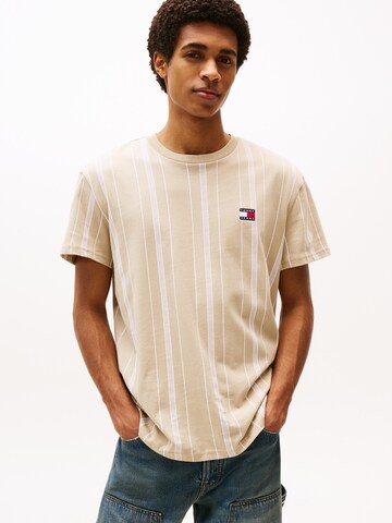 Tommy Jeans - Camiseta en verde: frente