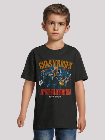 T-Shirt F4NT4STIC en noir : devant