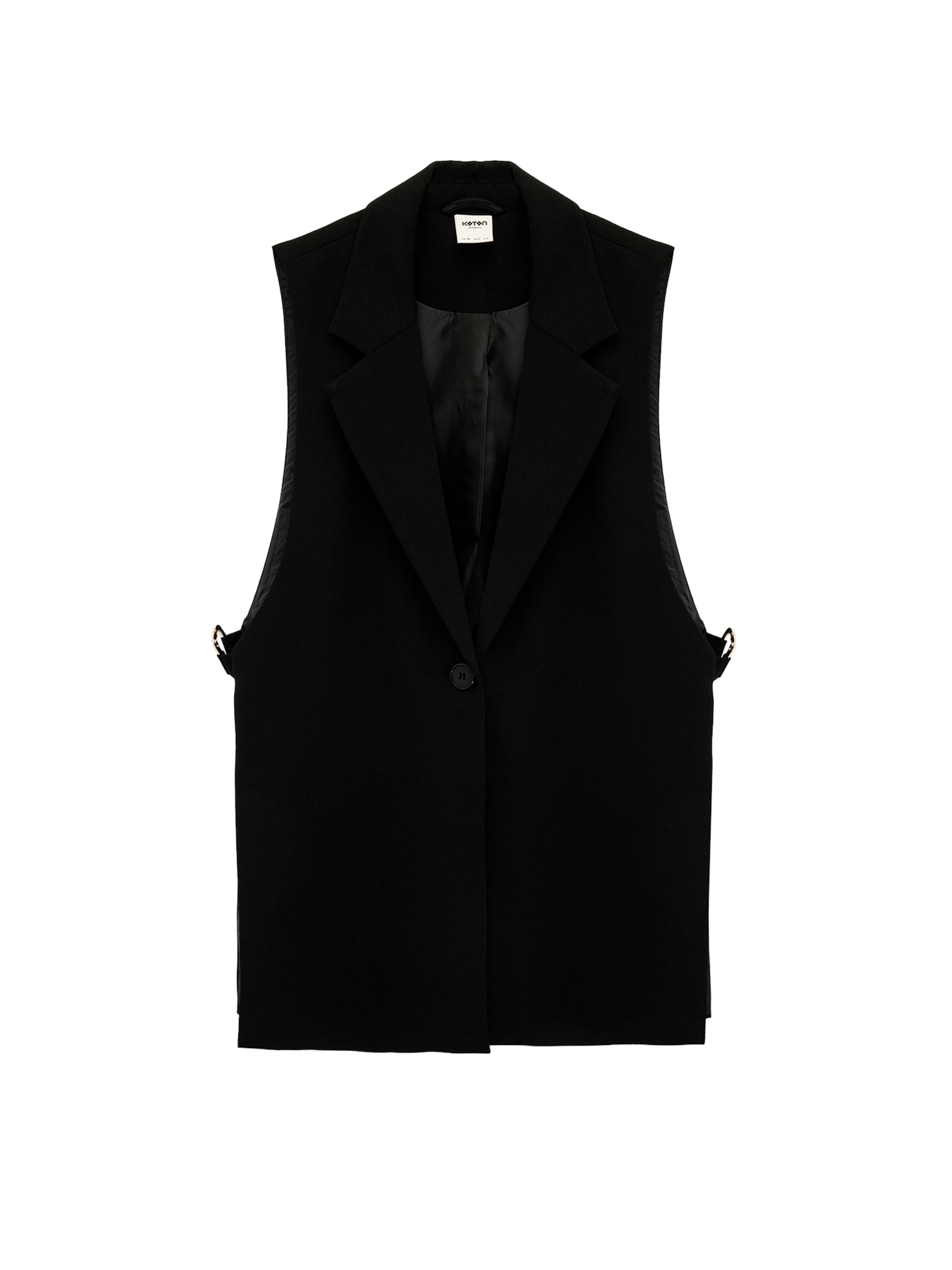 Koton Gilet in Zwart: voorkant