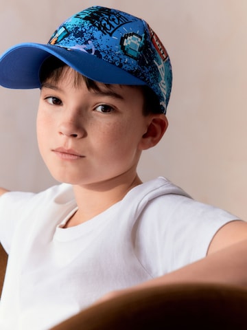 Next Шапка с периферия в синьо