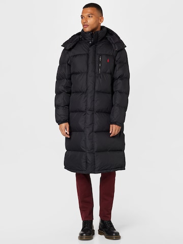 Polo Ralph Lauren Zimný kabát - Čierna: predná strana